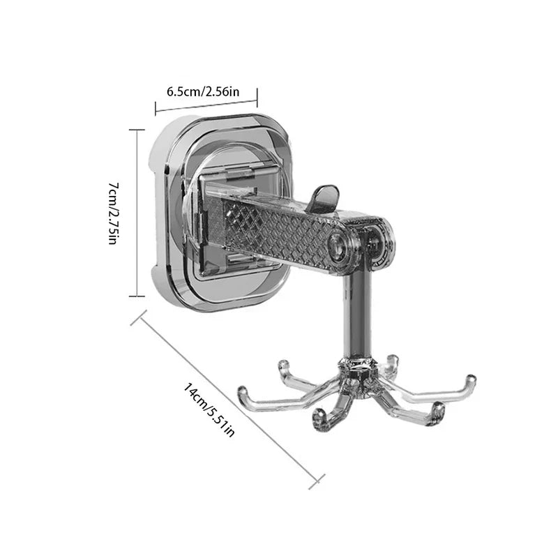 6-Claw Rotating Utility Hook Hanger