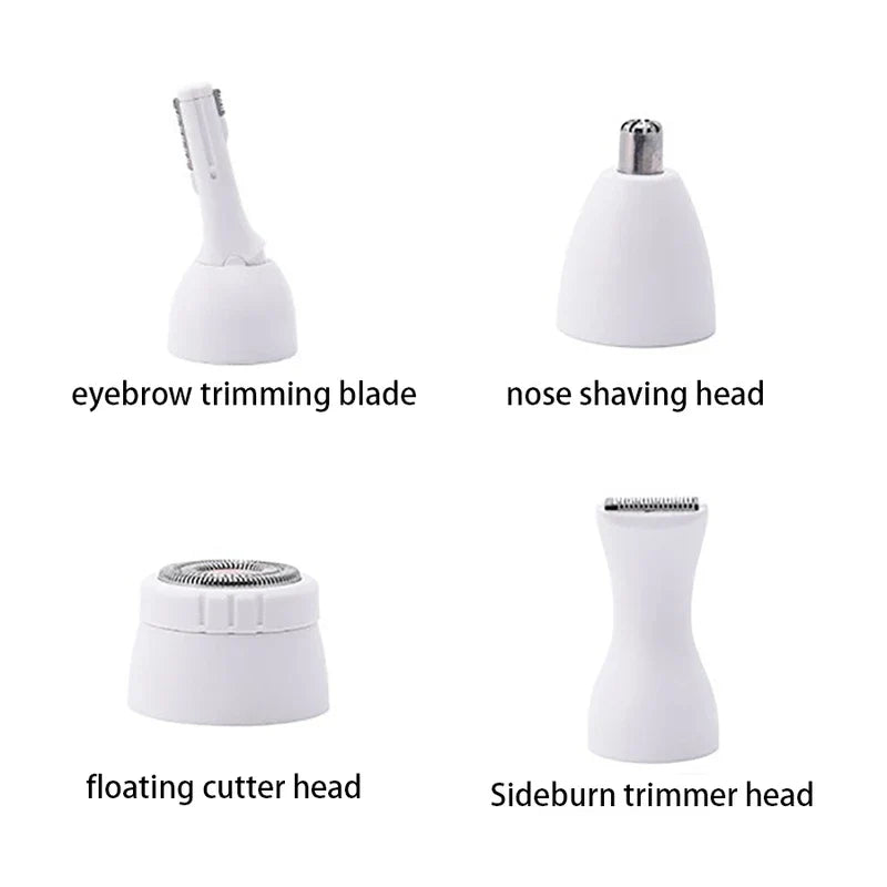 6-In-1 Electric Shaver Hair Remover Grooming Kit