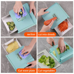 6-In-1 Multifunctional Vegetable Slicer Chopper