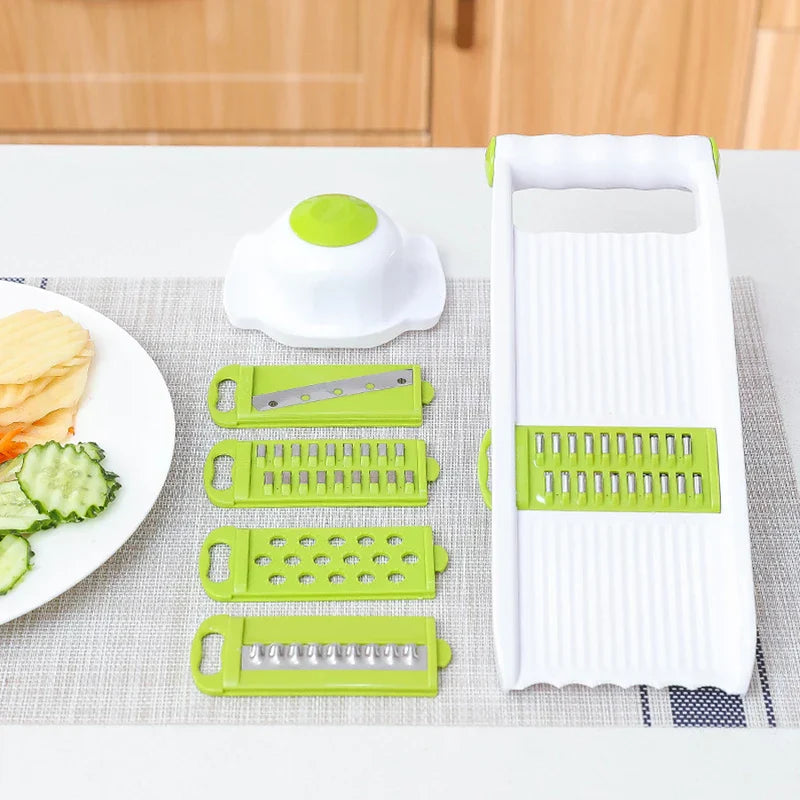 6-In-1 Vegetable Slicer Chopper