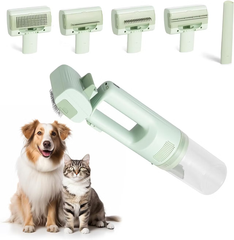 Pet grooming vacuum cleaner - silent handheld vacuum brush