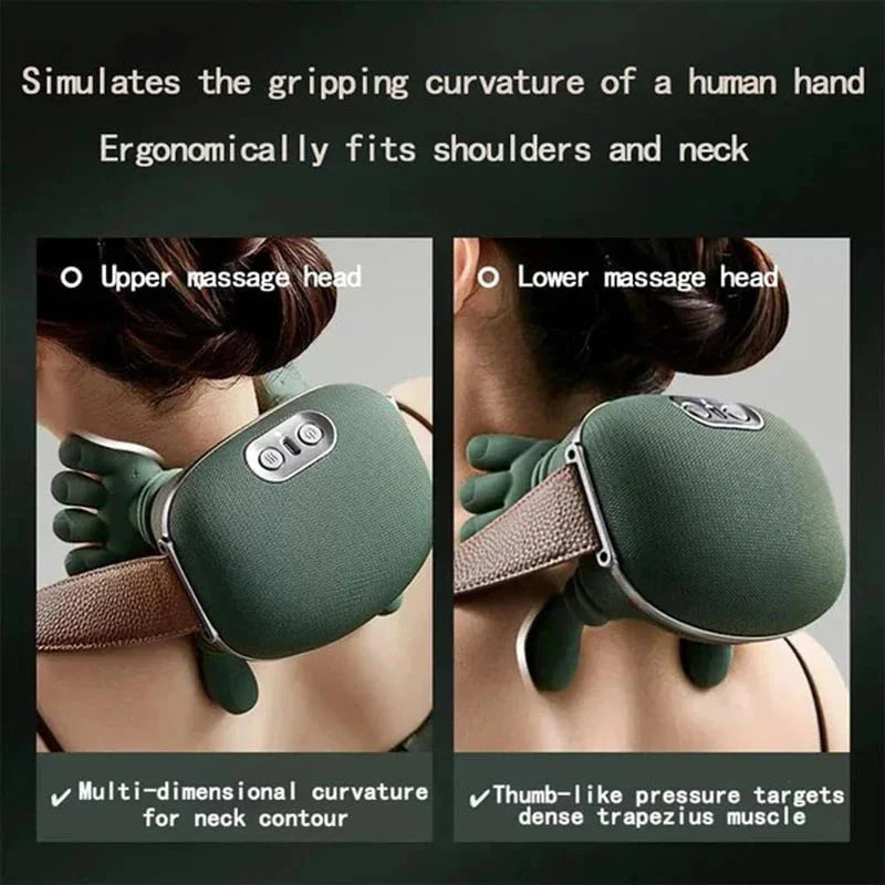 Massageur Shiatsu sans fil pour cou et épaules N7