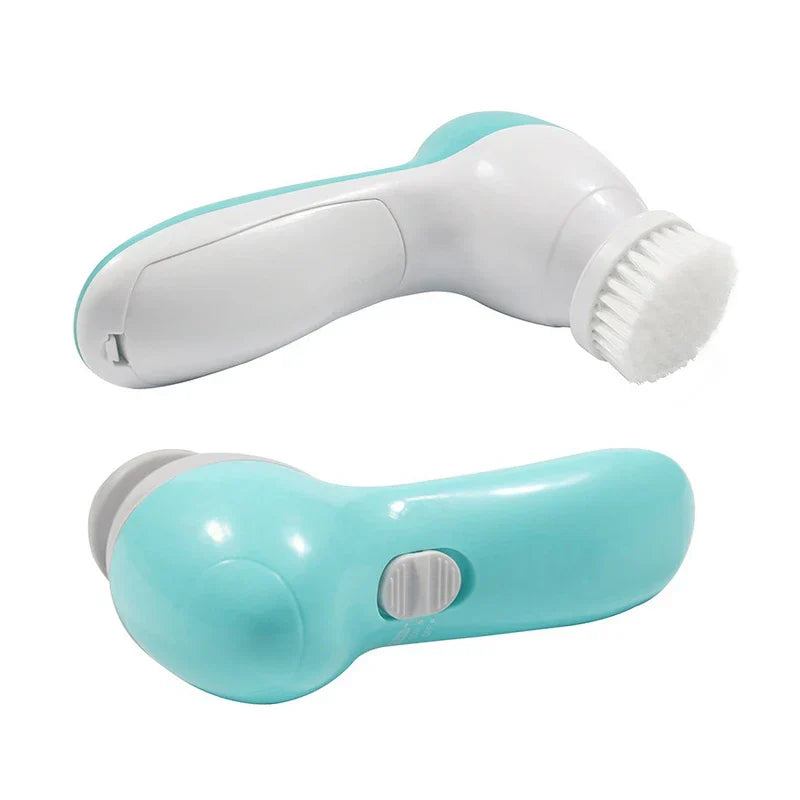 7-In-1 Facial Cleansing Brush Massager Set