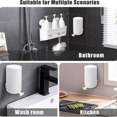 Soap Mill, Soap Mill for Solid Soap Leftovers, Wall Mounted Soap Dish for Shower, Sea Grain Solid Soap Grinder, Grind Solid Soap G-ance Easy Powder