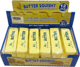 12 Pack Butter Stick Squishy Toy, 5.2in PU Slow Rising Squeeze Toy with Milk Scent, Realistic Stress Relief Fidget Sensory Toy for Kids Adults Office Desk Party Favors
