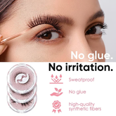 Reusable Self Adhesive Eyelashes-Look Gorgeous in 5 Seconds