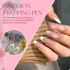 LAST DAY 49% OFF - Nail Art Stamp Pen