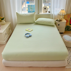 100% Cotton Floral Fitted Sheet Mattress Protector