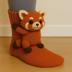 Cozy 3D Knit Animal Socks, Cute & Comfy for You or a Lovely Gift ๐