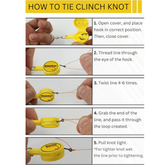 Инструмент для быстрого завязывания рыболовных узлов