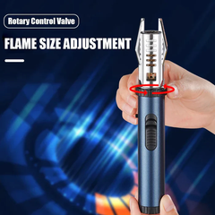 Torch Jet Lighter | Windproof Turbo Flame | Butane Gas Lighter for BBQ & Metalwork New HomeGoods