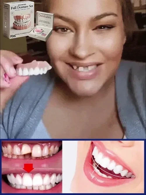 🦷High-end custom-made complete denture set New HomeGoods