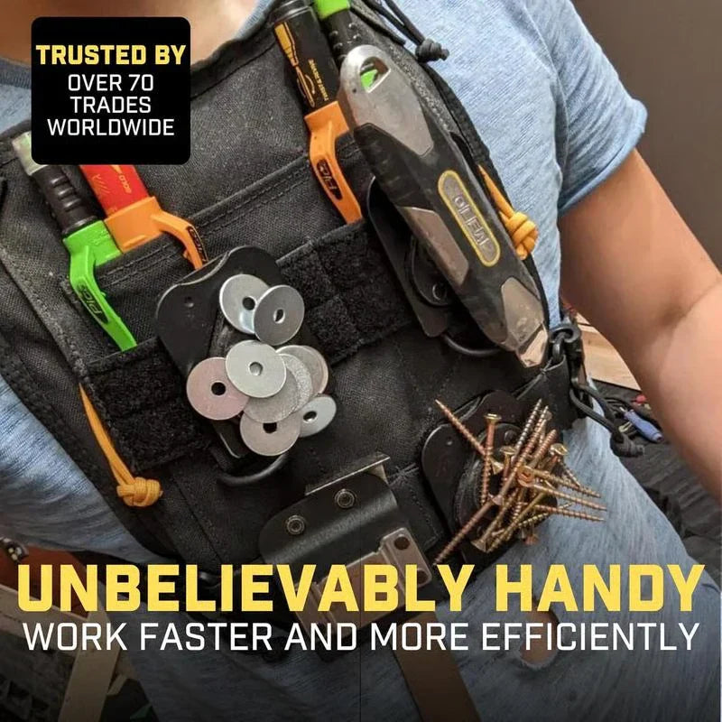 Clip-On Belt Magnetic Tool Holder New HomeGoods
