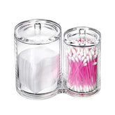 Acrylic Cotton Swab Ball Pad Holder Dispenser