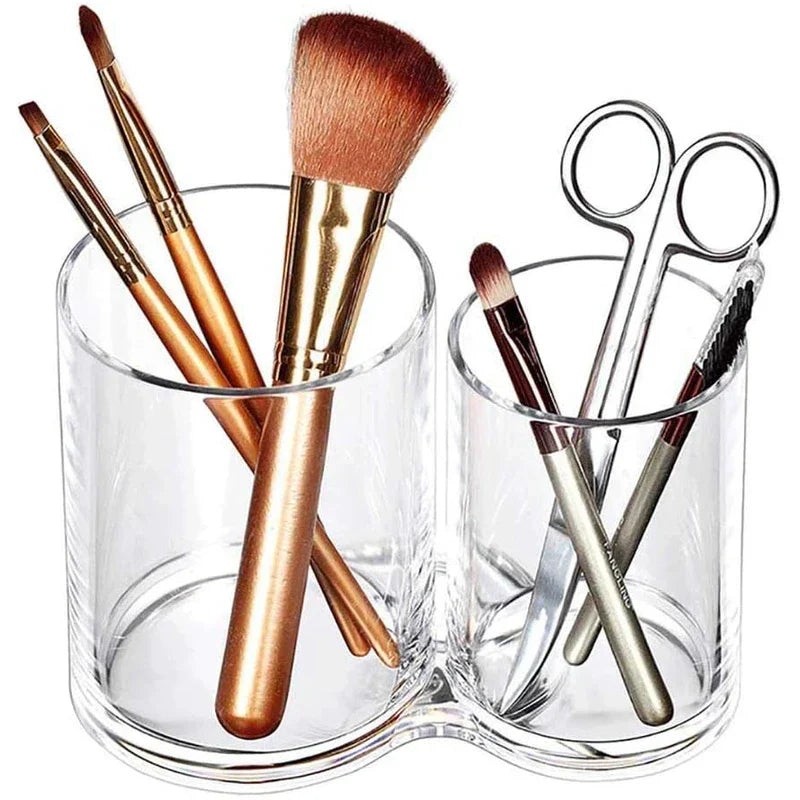 Acrylic Cotton Swab Ball Pad Holder Dispenser