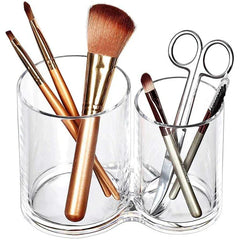 Acrylic Cotton Swab Ball Pad Holder Dispenser