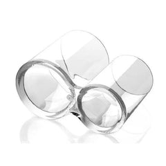 Acrylic Cotton Swab Ball Pad Holder Dispenser