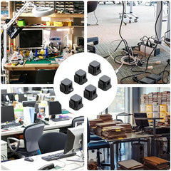 Adhesive Cable Organizer Clips (6 Pack)