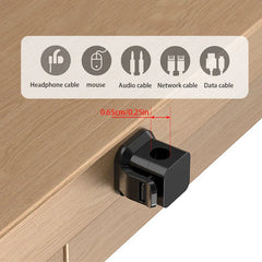 Adhesive Cable Organizer Clips (6 Pack)