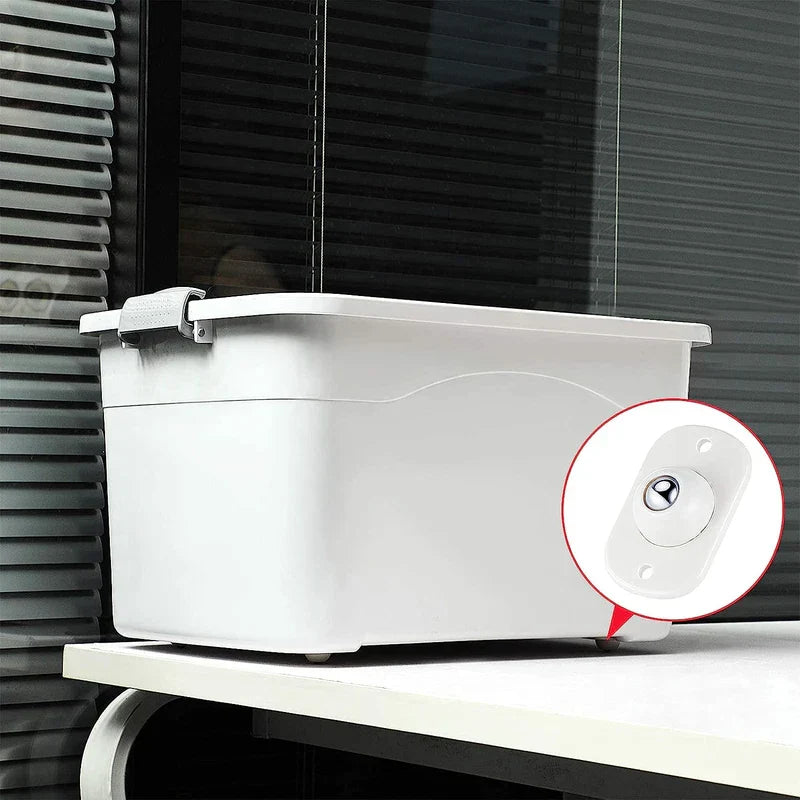 Adhesive Mini Swivel Caster Wheels Ball Pulley