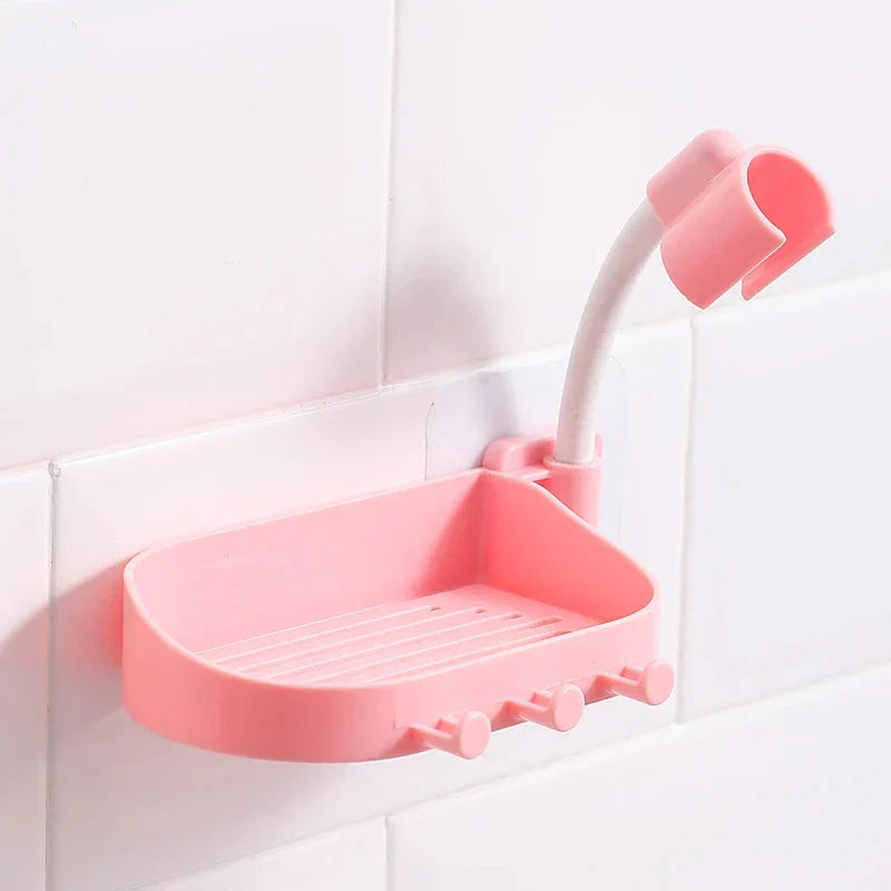 Adhesive Shower Head Holder Bracket New Home Goods