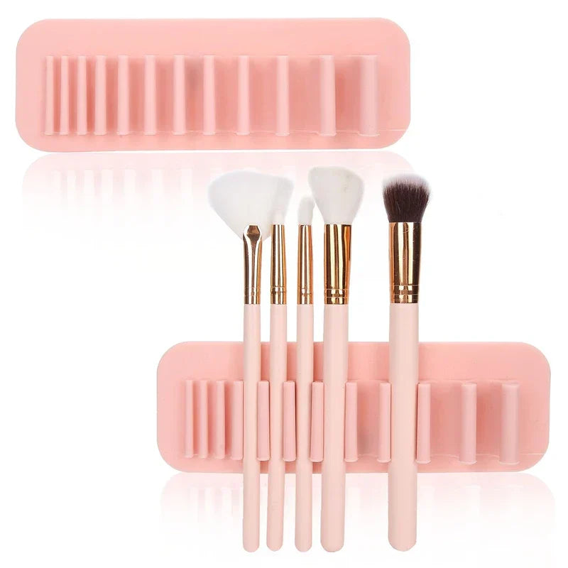 Adhesive Silicone Makeup Brush Holder