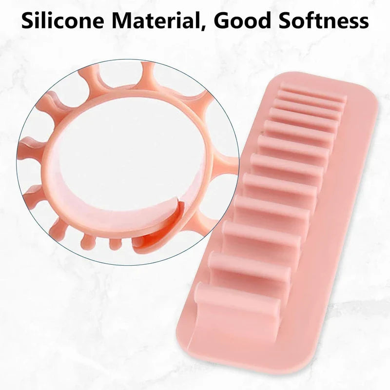 Adhesive Silicone Makeup Brush Holder