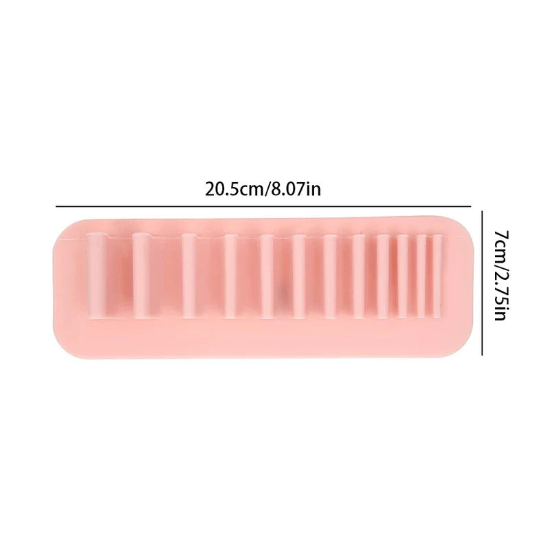 Adhesive Silicone Makeup Brush Holder