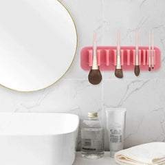 Adhesive Silicone Makeup Brush Holder
