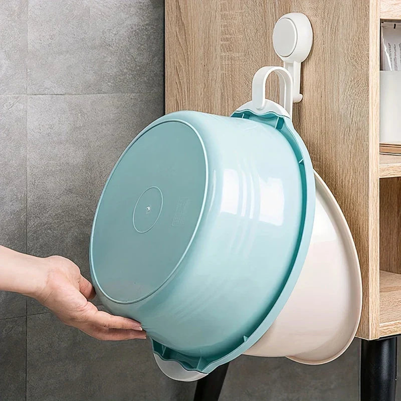 Adhesive Wall Hook for Washbasin Bucket