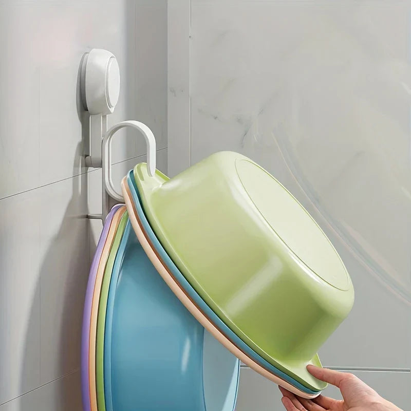Adhesive Wall Hook for Washbasin Bucket