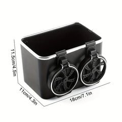 Adjustable Car Cup Holder Tray Table