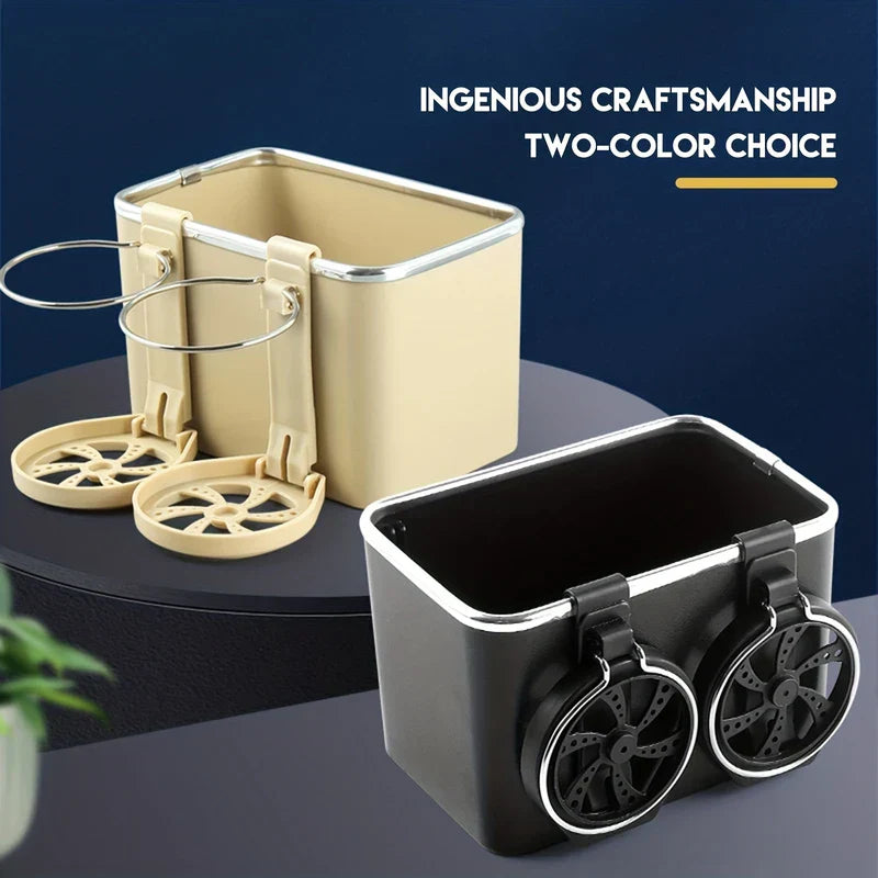 Adjustable Car Cup Holder Tray Table