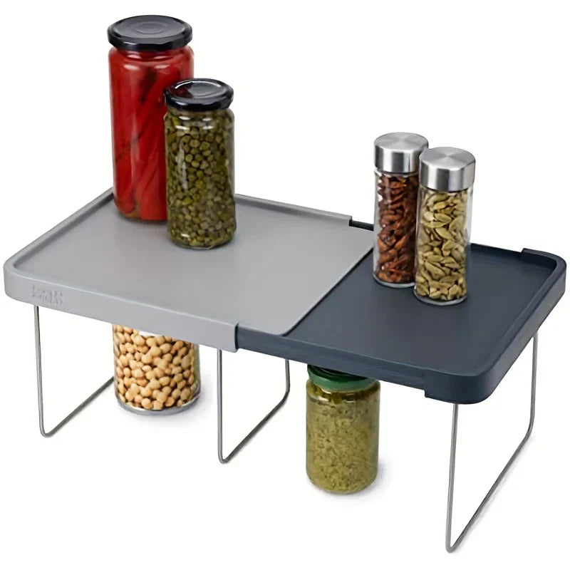 Adjustable Extendable Shelf Organizer Tension Rod