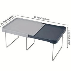 Adjustable Extendable Shelf Organizer Tension Rod