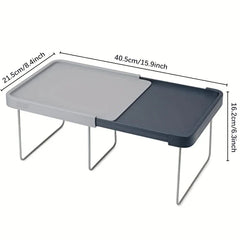 Adjustable Extendable Shelf Organizer Tension Rod