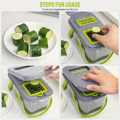 Adjustable Mandoline Vegetable Slicer Cutter