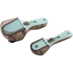 Adjustable measuring spoon showing teaspoon and tablespoon settings