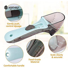 Adjustable Measuring Spoon Teaspoon Tablespoon Tool