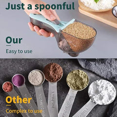 Adjustable Measuring Spoon Teaspoon Tablespoon Tool