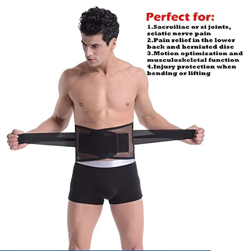 Adjustable Neoprene Back Support Brace Belt
