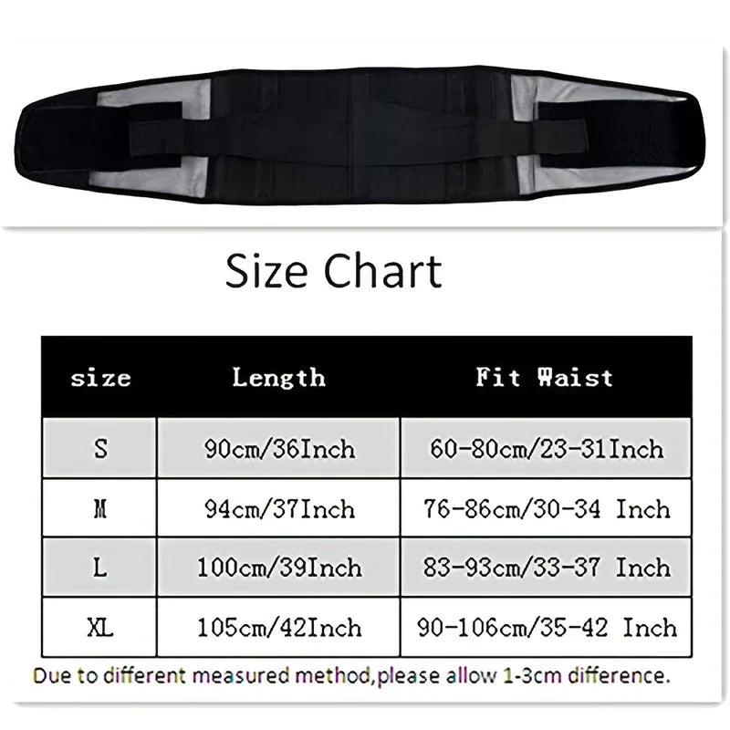 Adjustable Neoprene Back Support Brace Belt