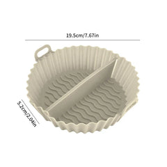 Air Fryer Silicone Liner Pot Basket Tray Pan