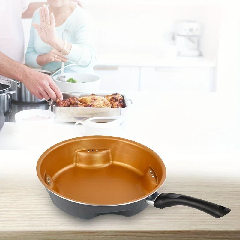 Aluminum Stretch Dry Pot Stainless Steel Handle