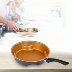 Aluminum Stretch Dry Pot Stainless Steel Handle