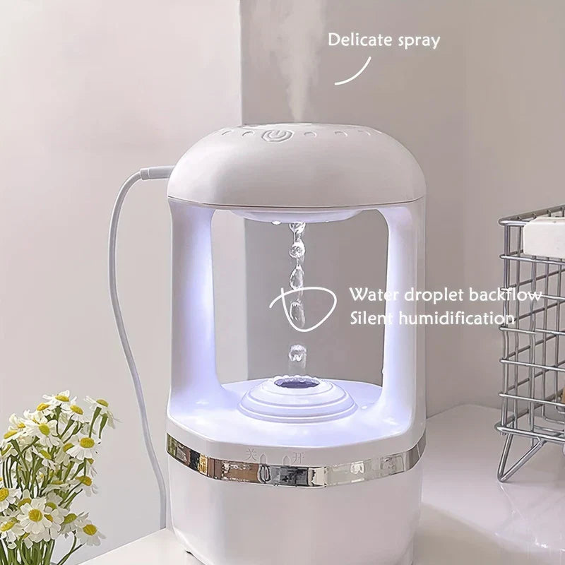 Anti-Gravity Water Drop Humidifier