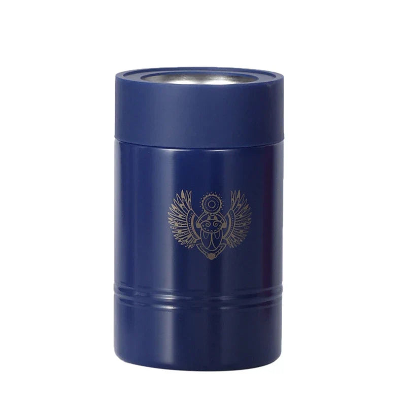 Anti-Tip Insulated Can Cooler Holder