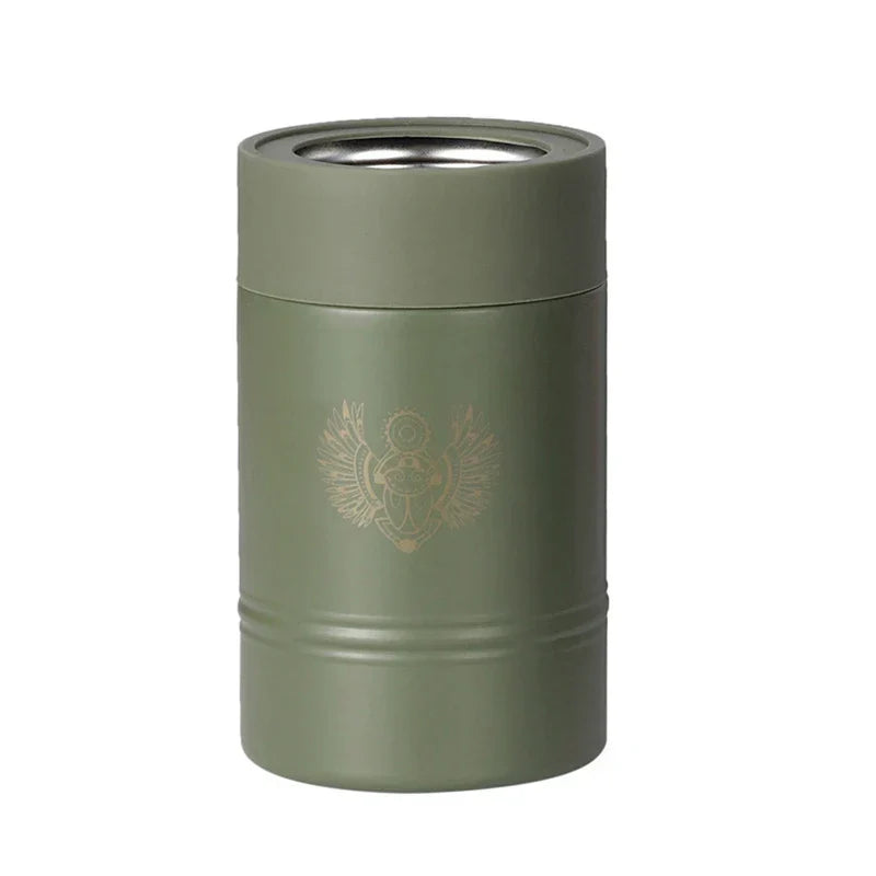 portavasos aislante para latas con base antideslizante - portavasos aislante antivuelco para latas