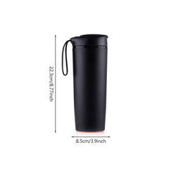 Anti-Tip Secure Base No Spill Tumbler Mug