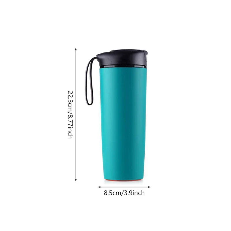Anti-Tip Secure Base No Spill Tumbler Mug
